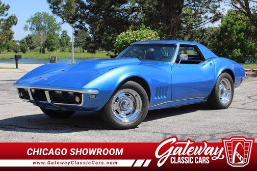 BLUE 1968 Chevrolet Corvette Base
