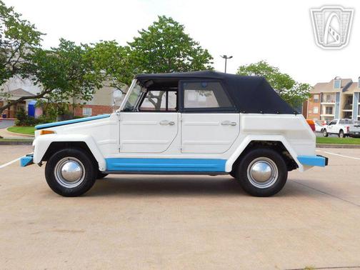 White 1974 Volkswagen Thing Convertible