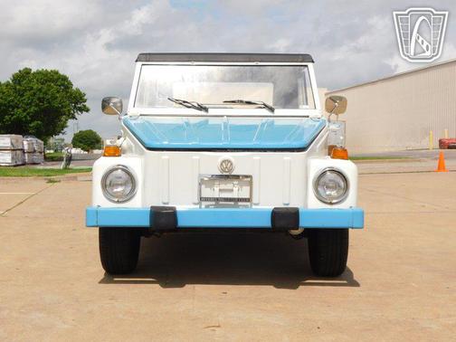 White 1974 Volkswagen Thing Convertible
