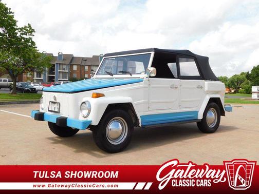 White 1974 Volkswagen Thing Convertible