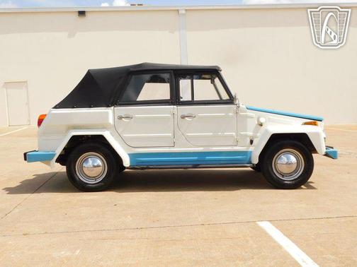 White 1974 Volkswagen Thing Convertible