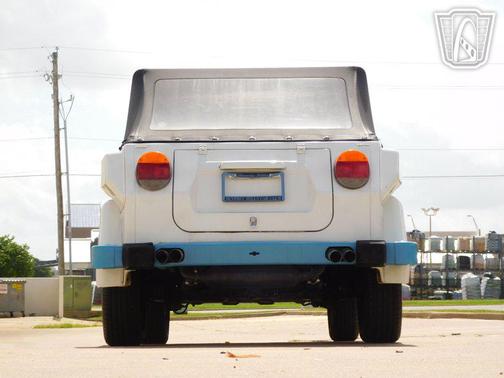 White 1974 Volkswagen Thing Convertible
