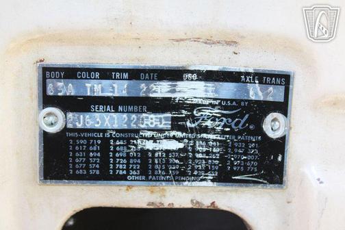 1962 Ford Galaxie 500 Base