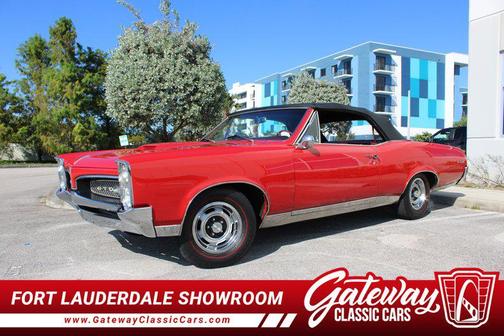 Red 1967 Pontiac GTO