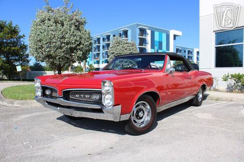 Red 1967 Pontiac GTO