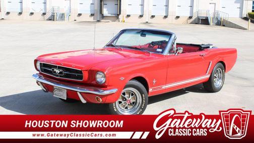 Red 1965 Ford Mustang Base