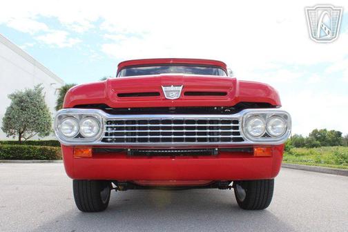 Red 1960 Ford F100 Base