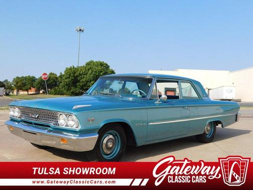 Green 1963 Ford Galaxie 500 Base
