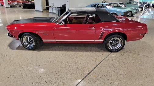 Red 1969 Ford Mustang Base
