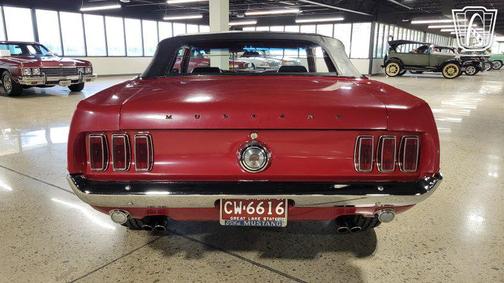 Red 1969 Ford Mustang Base