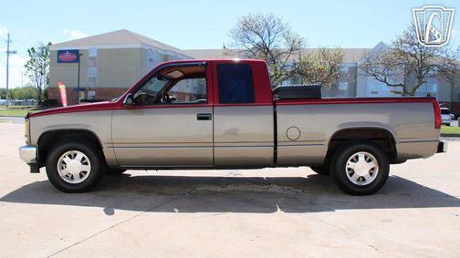 Burgundy 1990 Chevrolet Pickup Truck Base