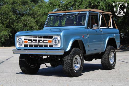 Brittany Blue 1973 Ford Bronco