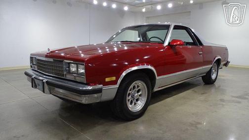 Red 1986 Chevrolet El Camino SS
