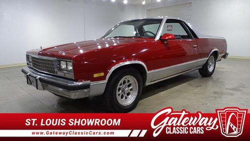 Red 1986 Chevrolet El Camino SS