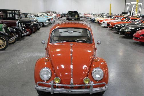 Orange 1965 Volkswagen Beetle (Pre-1980) Base