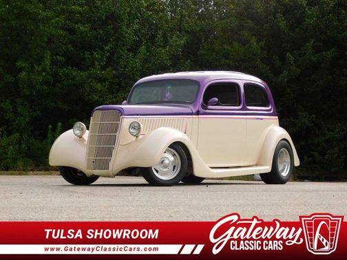 Purple/Cream 1935 Ford Tudor