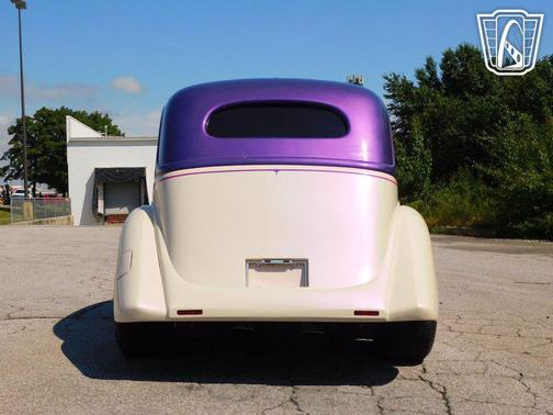 Purple/Cream 1935 Ford Tudor