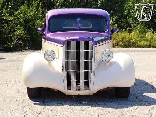 Purple/Cream 1935 Ford Tudor