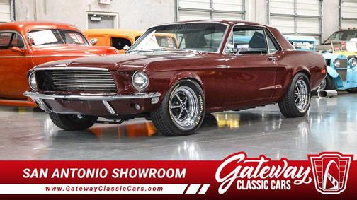MAROON 1968 Ford Mustang Base