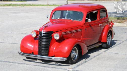 RED 1938 Chevrolet Master Deluxe Base