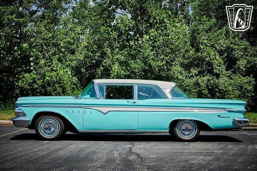 Two tone Blue and White 1959 Edsel Ranger