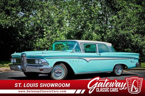 Two tone Blue and White 1959 Edsel Ranger