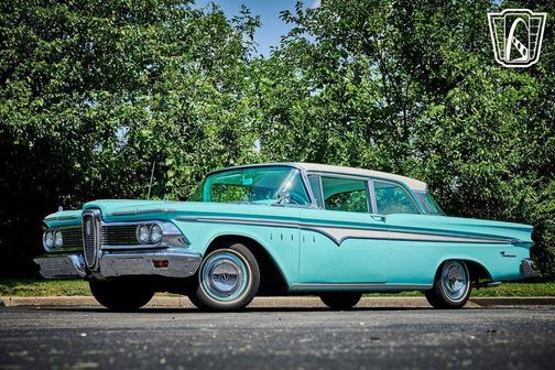 Two tone Blue and White 1959 Edsel Ranger
