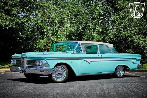 Two tone Blue and White 1959 Edsel Ranger