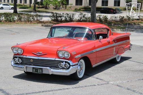 RED 1958 Chevrolet Impala Base