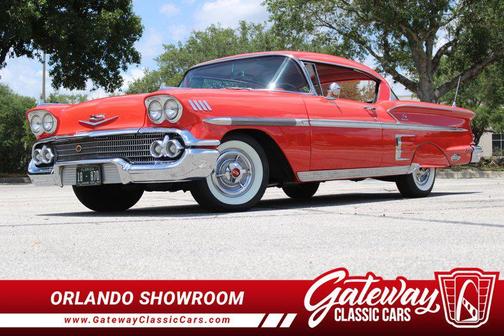 RED 1958 Chevrolet Impala Base