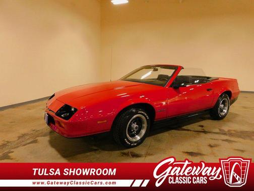 Red 1987 Chevrolet Camaro Base