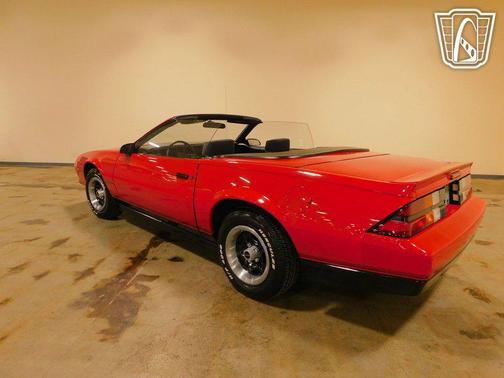 Red 1987 Chevrolet Camaro Base