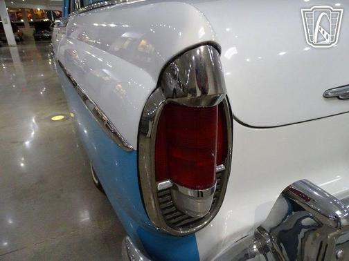 White 1956 Mercury Monterey
