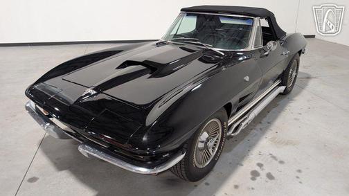 BLACK 1963 Chevrolet Corvette Base