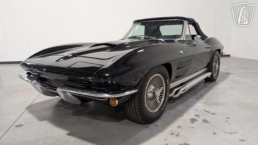 BLACK 1963 Chevrolet Corvette Base