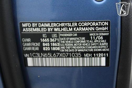 2007 Chrysler Crossfire Base