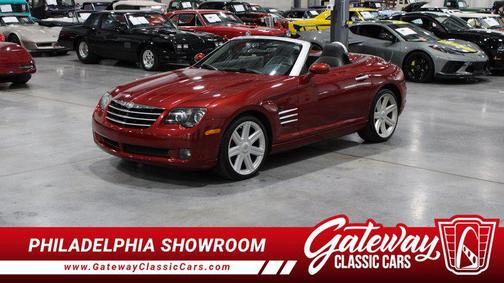 Blaze Red Crystal Pearlcoat/Black Cloth Top 2006 Chrysler Crossfire Base