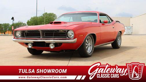 RED 1970 Plymouth Barracuda