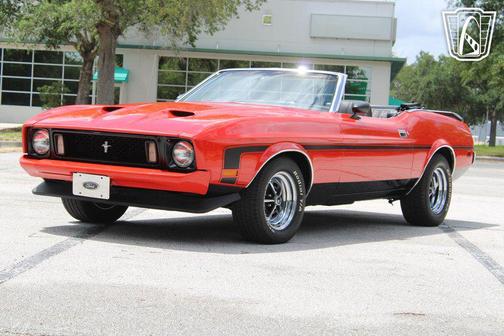 RED 1973 Ford Mustang Base