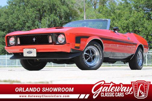 RED 1973 Ford Mustang Base