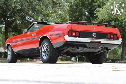 RED 1973 Ford Mustang Base