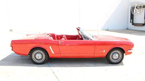 Ragoon Red 1965 Ford Mustang Base