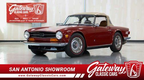 RED 1973 Triumph TR6 Base