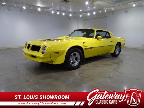 Yellow 1976 Pontiac Firebird Trans Am