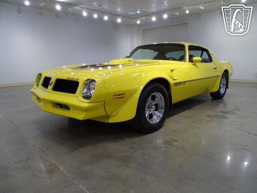 Yellow 1976 Pontiac Firebird Trans Am