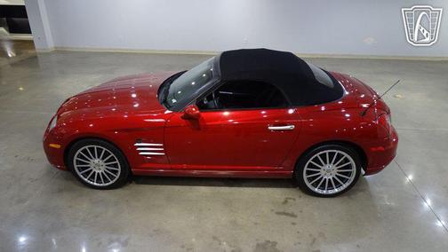 Blaze Red Crystal Pearlcoat/Black Cloth Top 2007 Chrysler Crossfire Base