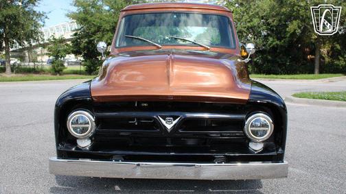 Black and Bronze 1954 Ford F100 Base