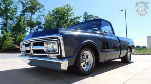 BLACK 1971 GMC 1500