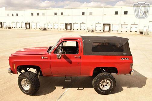 Red 1976 Chevrolet Blazer Base