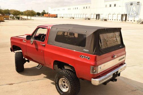 Red 1976 Chevrolet Blazer Base